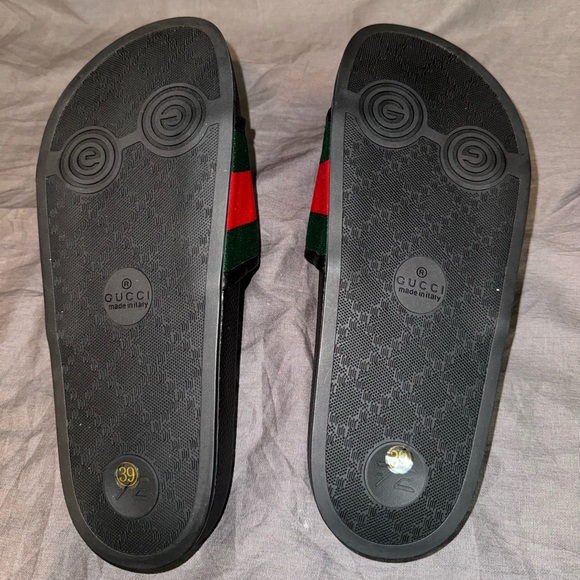 Striped sandals - double G - brand new! - Picture 8 of 12